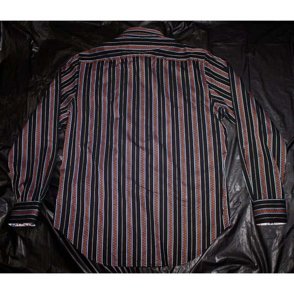Robert Graham Mens Long Sleeve Button Front Shirt - Picture 5 of 9